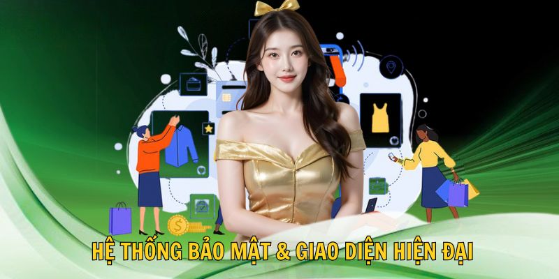 🔒 Hệ thống bảo mật & giao diện hiện đại