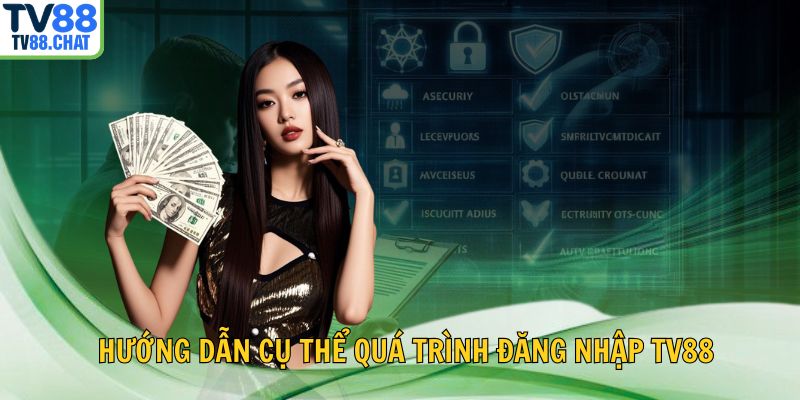 ⚙️ Hướng dẫn cụ thể quá trình đăng nhập TV88